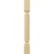 Ekena Millwork 3 3/4"W x 3 3/4"D x 35 1/2"H Raymond Reeded Cabinet Column, Alder COL03X03X35RAAL - alternate 3